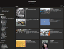 Tablet Screenshot of gallery.dmmedia.org